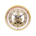 Metal See-through Quartz Clock Gear Clock DIY Accessories 149mm Golden Clock Head