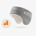 Golovejoy Winter Warm Soundproof Earmuffs + Earplugs Set Sleep Eye Mask(Gray)