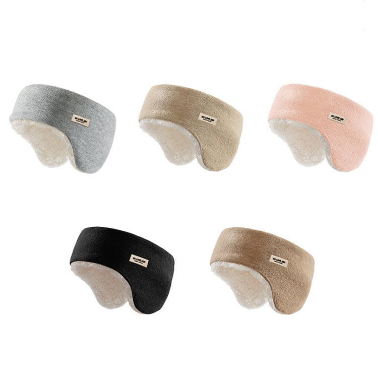 Golovejoy Winter Warm Soundproof Earmuffs + Earplugs Set Sleep Eye Mask(Pink)