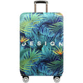 Thickened Wear-resistant Stretch Elastic Luggage Dust Cover, Size: S(Sword Leaf Forest)