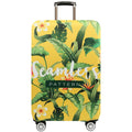 Thickened Wear-resistant Stretch Elastic Luggage Dust Cover, Size: M(Banana Leaf Yellow)