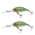 CB033/C 2pcs Inner Laser Deep Dive Sea Fishing Rock Fat Fake Bait Plastic Stiff Bait