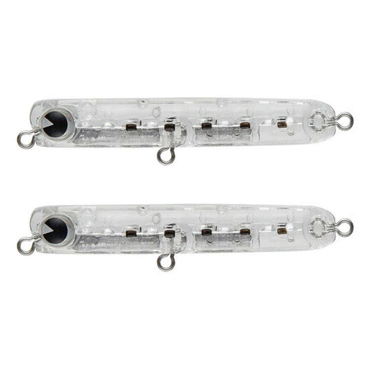 2pcs 4.8g 60mm Microbacter Pencil Top Horse Mouth Lure Bait Bionic Bait(D)