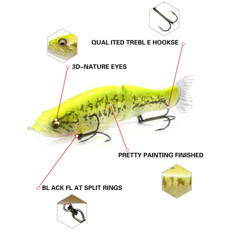 135mm Lure Bait Bionic Fishing Lures Slowly Sinking Pencil Knobby Fish Hard Bait Fishing Gear(G)