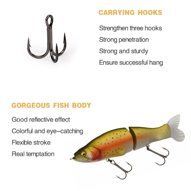 135mm Lure Bait Bionic Fishing Lures Slowly Sinking Pencil Knobby Fish Hard Bait Fishing Gear(O)