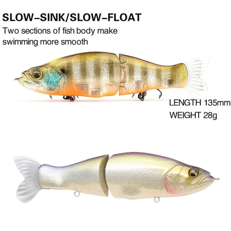 135mm Lure Bait Bionic Fishing Lures Slowly Sinking Pencil Knobby Fish Hard Bait Fishing Gear(H)