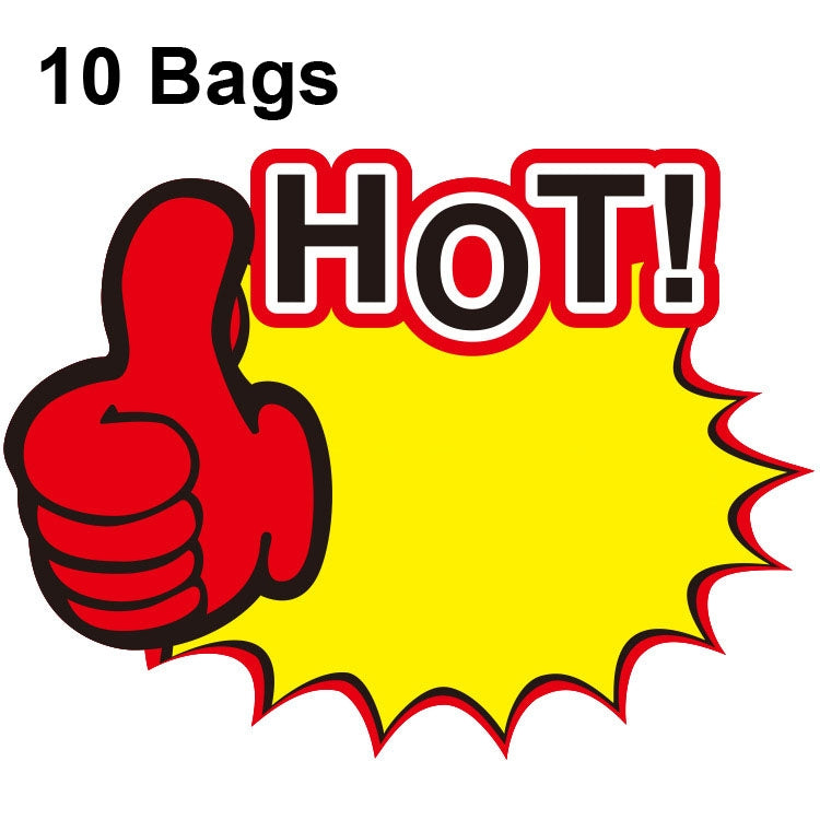 WM206 10bags 21x15cm Explosion Sticker Product Price Tag Supermarket Price Label