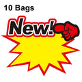 WM209 10bags 21x15cm Explosion Sticker Product Price Tag Supermarket Price Label
