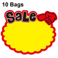 WM-10 10bags 18x14cm Explosion Sticker Product Price Tag Supermarket Price Label
