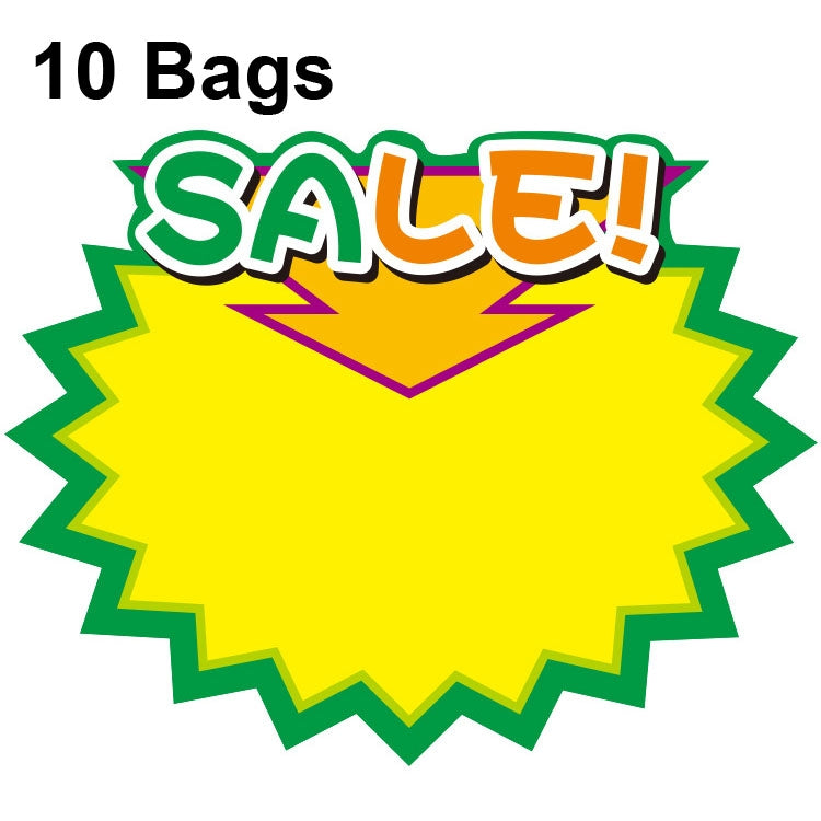 WM-111 10bags 18x14cm Explosion Sticker Product Price Tag Supermarket Price Label