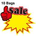 WM-301 10bags 9x7cm Explosion Sticker Product Price Tag Supermarket Price Label