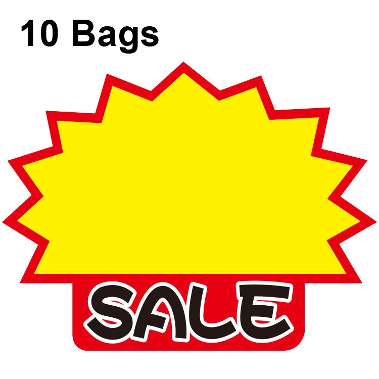 WM-302 10bags 9x7cm Explosion Sticker Product Price Tag Supermarket Price Label