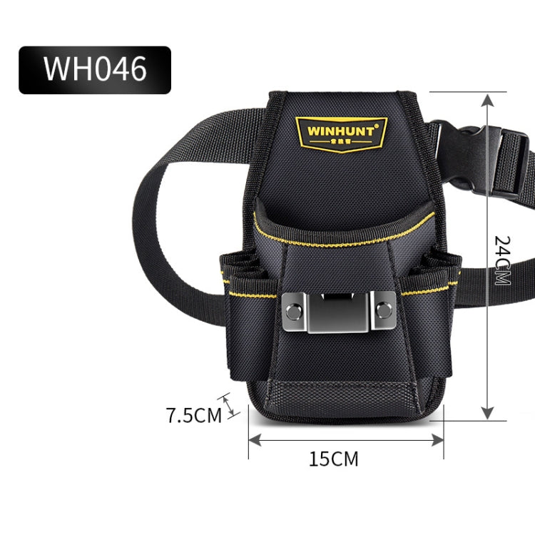 WINHUNT Thickened Canvas Multifunctional Hardware Tool Bag, Model: WH046