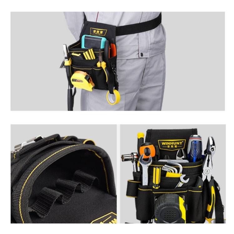 WINHUNT Thickened Canvas Multifunctional Hardware Tool Bag, Model: WH046