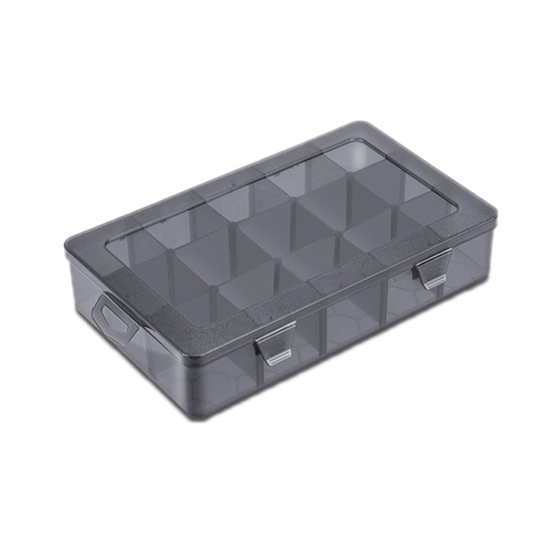 Multi-Compartment Sorted Electronic Parts Organiser, Specifications: 15 Grid