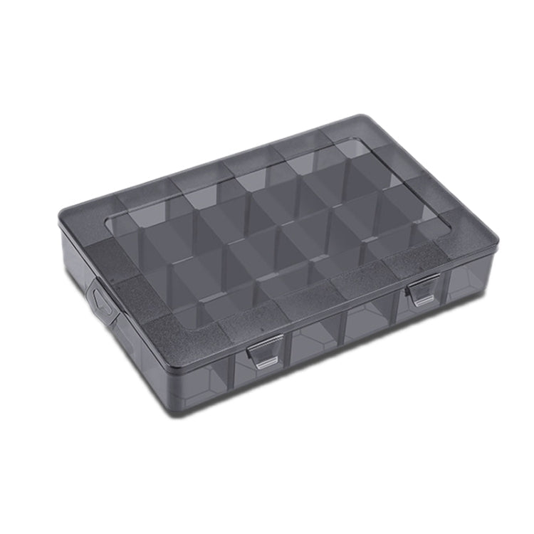 Multi-Compartment Sorted Electronic Parts Organiser, Specifications: 24 Grid