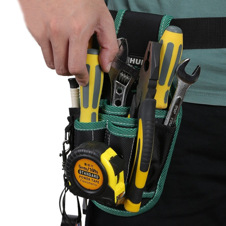 WINHUNT Multifunctional Canvas Electrician Tool Durable Storage Bag, Series: WH142