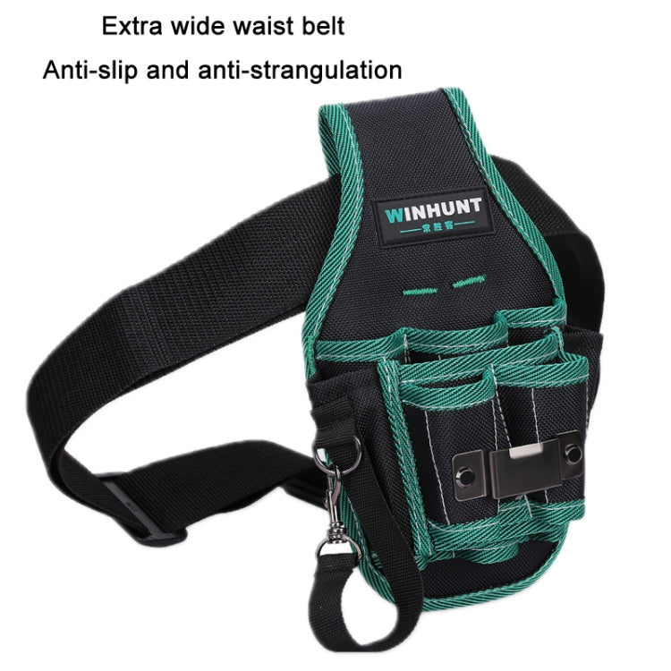 WINHUNT Multifunctional Canvas Electrician Tool Durable Storage Bag, Series: WH142
