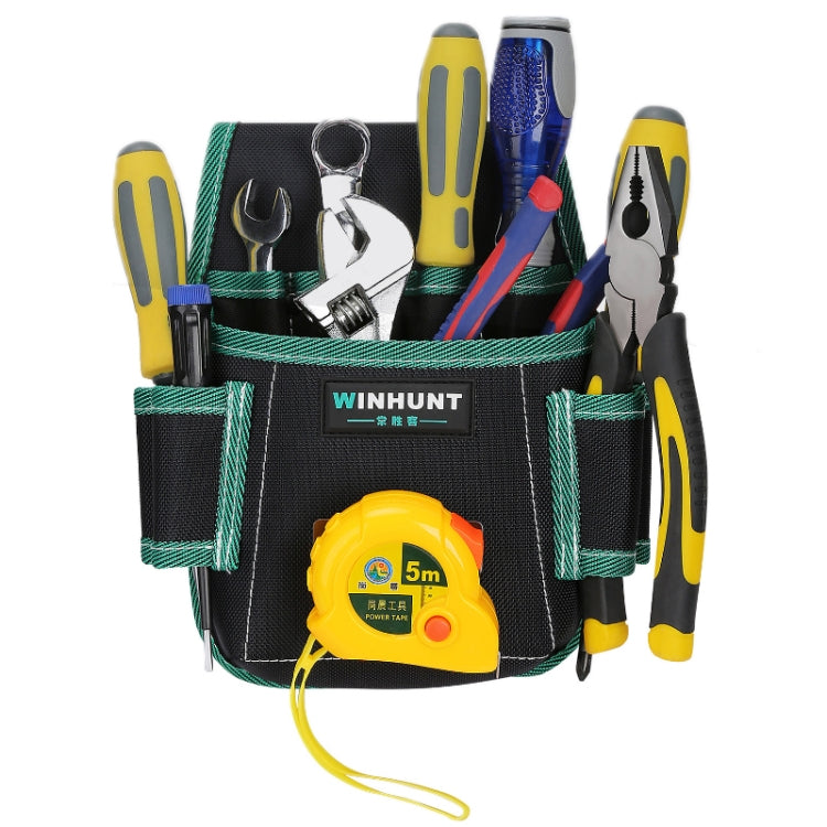 WINHUNT Multifunctional Canvas Electrician Tool Durable Storage Bag, Series: WH143