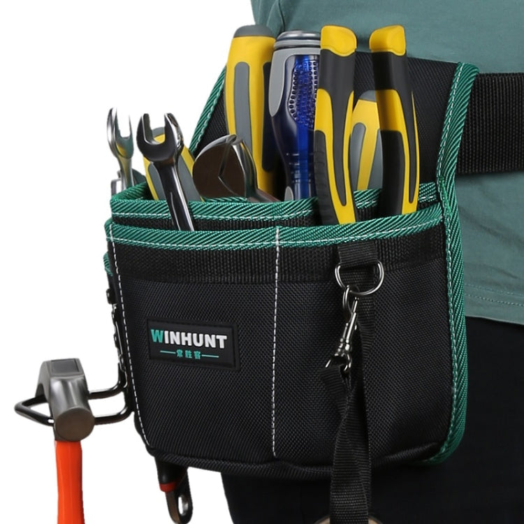 WINHUNT Multifunctional Canvas Electrician Tool Durable Storage Bag, Series: WH144