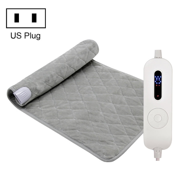 JSB-1 Graphene Heating Pad Timed Water Washing Electric Blanket, Size: 30x60cm(US Plug)