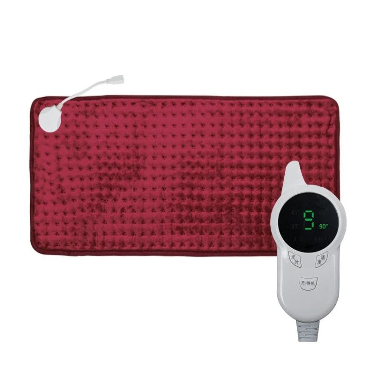 Small Heating Pad Therapy Office Low Voltage Heat Blanket, CN Plug, Size: 30x40cm(Red)