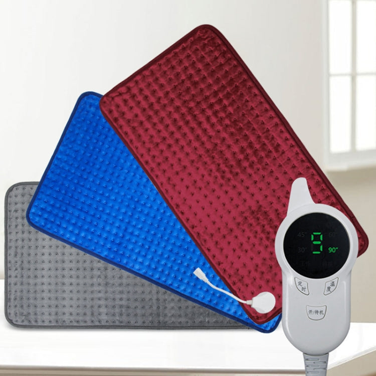 Small Heating Pad Therapy Office Low Voltage Heat Blanket, CN Plug, Size: 30x60cm(Blue)