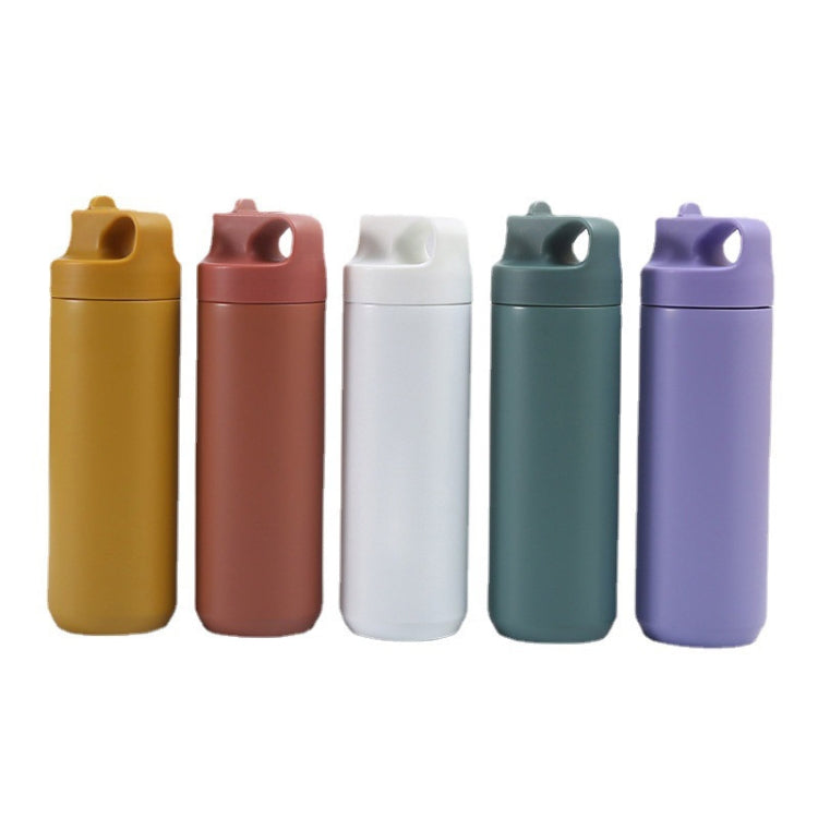 Spray Paint 304 Stainless Steel Insulation Cup Portable Outdoor Sports Cup(Khaki)