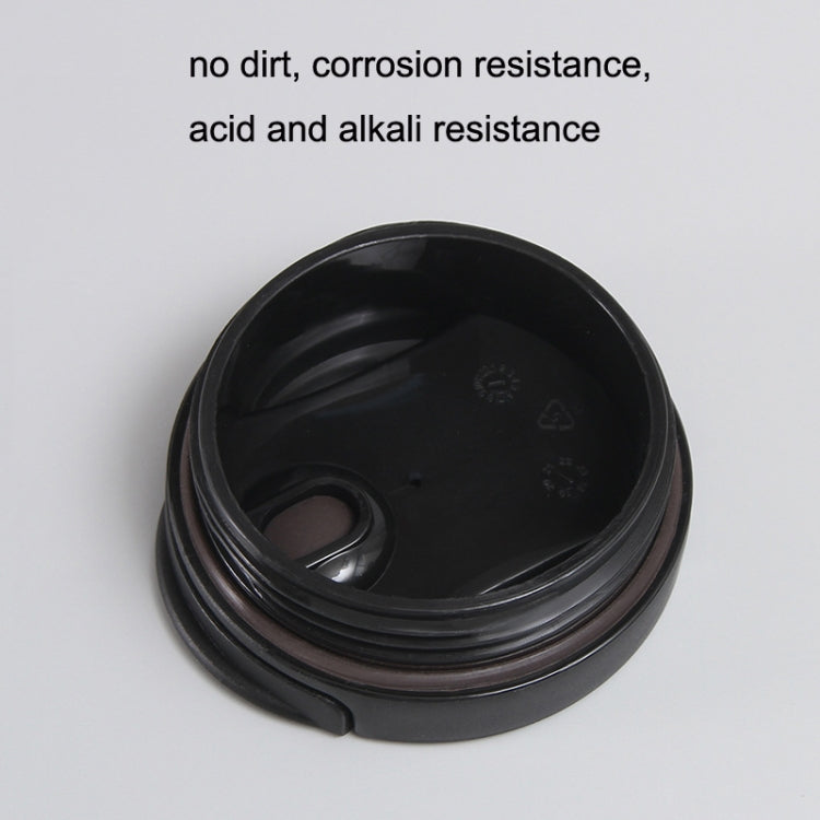 Stainless Steel Thread Insulation Cup Creative Alien Rotation Cup(Blue Dark Gradient)