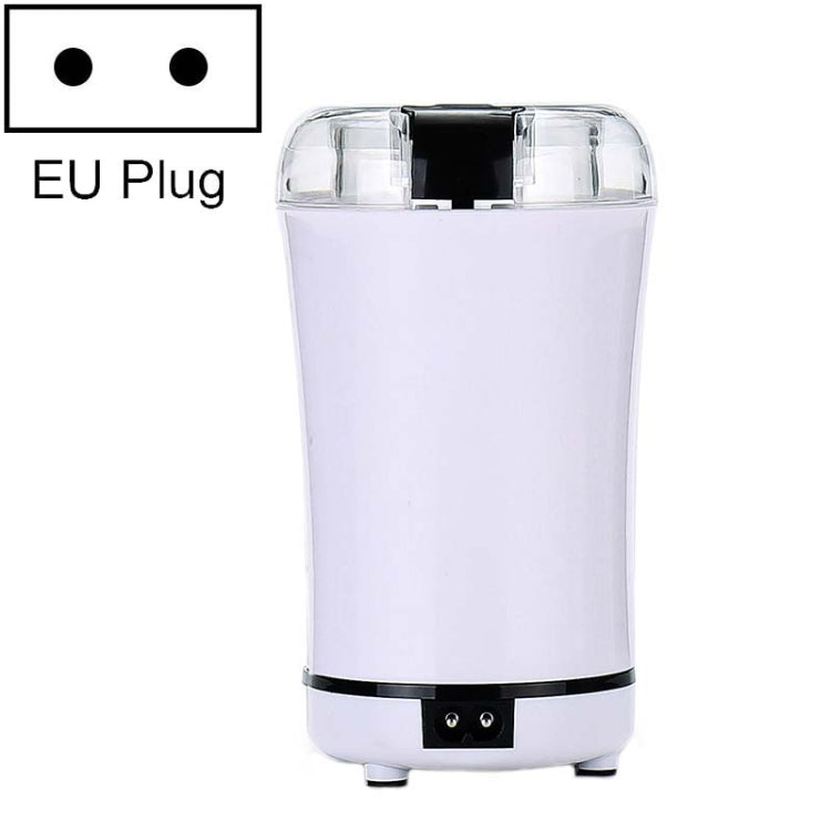 M150A Stainless Steel Electric Coffee Grinder Grain Bean Grinding Machine, Spec: EU Plug (White)