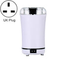 M150A Stainless Steel Electric Coffee Grinder Grain Bean Grinding Machine, Spec: UK Plug (White)