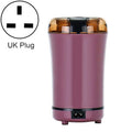 M150A Stainless Steel Electric Coffee Grinder Grain Bean Grinding Machine, Spec: UK Plug (Purple)