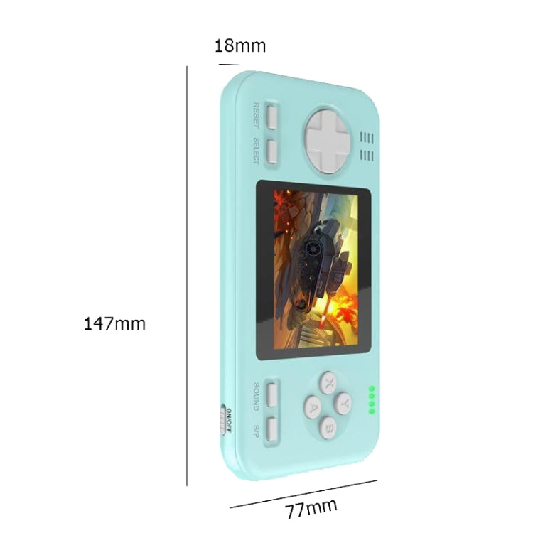 416 Pocket Console Portable Color Screen 8000mAh Rechargeable Game Machine(Black)