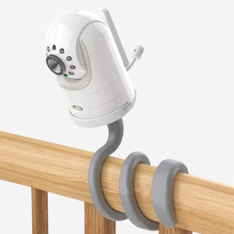 Flexible Twist Mount for Most Cameras with 1/4 Turnbuckles(Grey)