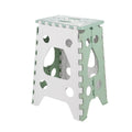 Convenient Folding Home Outdoor Thickened Portable Stool, Color: Green Large