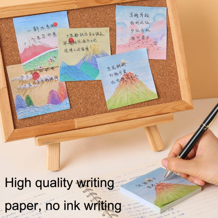H034 10sets Tear-off Memo Pad Message Memo Handbook Decorative Stickers(Star Little Prince Series Random)
