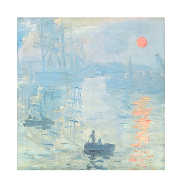 Vintage Painting Series Non-sticky Note Book Handbook Material Paper(Sunrise Impression)