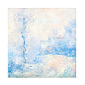 Vintage Painting Series Non-sticky Note Book Handbook Material Paper(Giverny Under Snow)