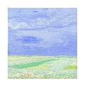 Vintage Painting Series Non-sticky Note Book Handbook Material Paper(Wheat Fields Under Thunderstorm)