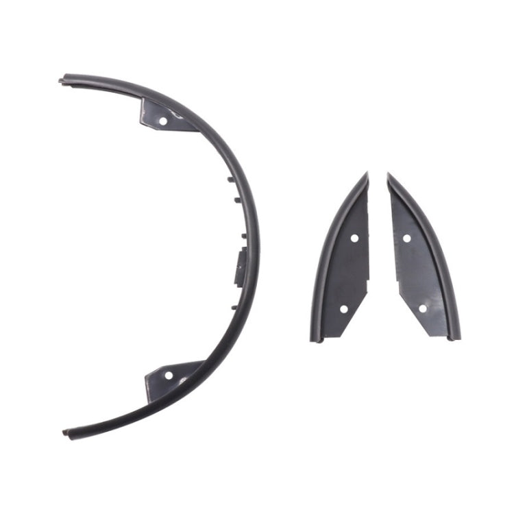 For Xiaomi Mijia M365 Side Protection Cover + Front Rear Bumper(Black)