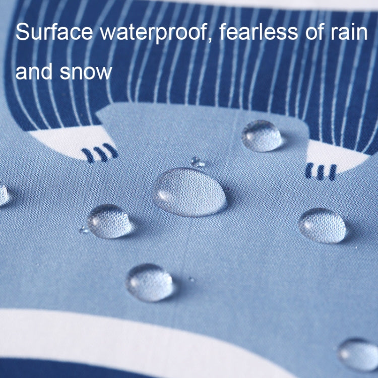 BB1021 Stroller Padded Thickened Windproof Blanket Waterproof Portable Warm Baby Blanket(Bear)
