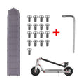 17pcs/set For Xiaomi Mijia M365 Pro Battery Compartment Base Plate Plum Screw(White)