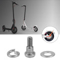 For Xiaomi Mijia M365/PRO 5pcs Scooter Rear Wheel Fixing Screws(White)
