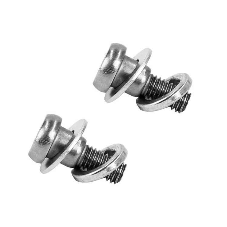 For Xiaomi Mijia M365/PRO 5pcs Scooter Rear Wheel Fixing Screws(White)