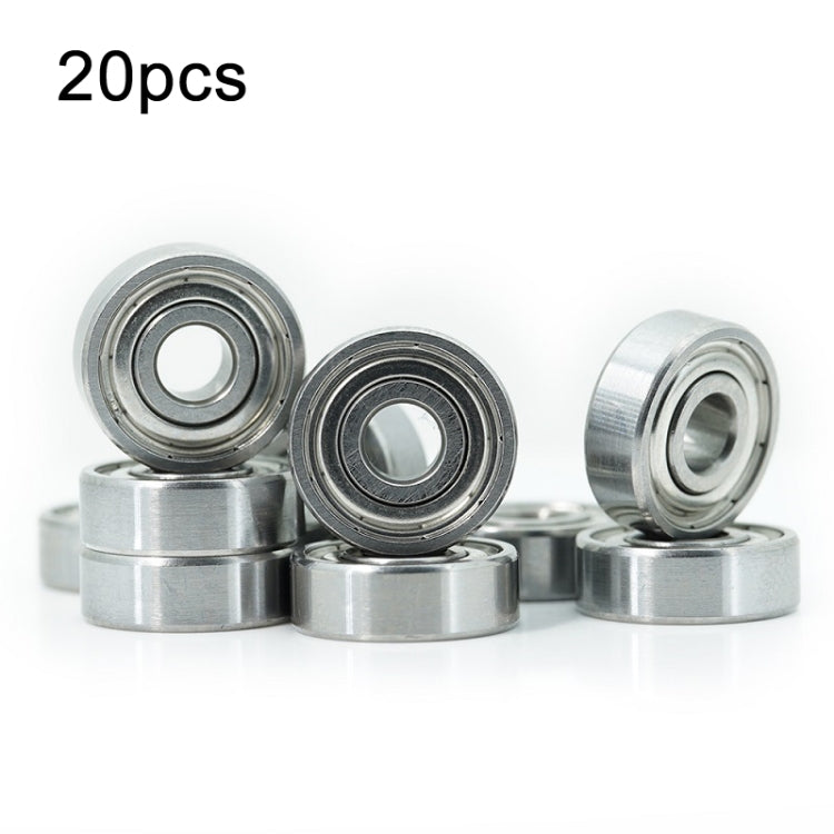 604zz 20pcs Miniature Bearings Silent Deep Groove Ball Bearings