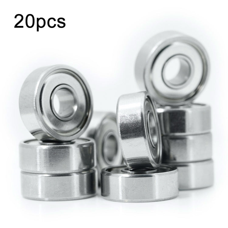 605zz 20pcs Miniature Bearings Silent Deep Groove Ball Bearings
