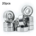 605zz 20pcs Miniature Bearings Silent Deep Groove Ball Bearings