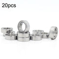 MR106ZZ 20pcs 6x10x3mm Miniature Deep Groove Ball Bearing, Style: Low Speed