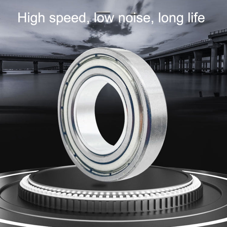 MR106ZZ 20pcs 6x10x3mm Miniature Deep Groove Ball Bearing, Style: High Speed