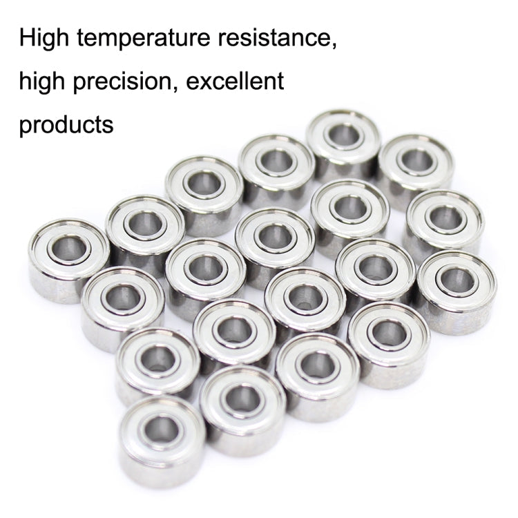 693ZZ 20pcs 3x8x4mm Miniature Bearing Money Dot Machine Motor Air Conditioning Fishing Gear Special Bearing